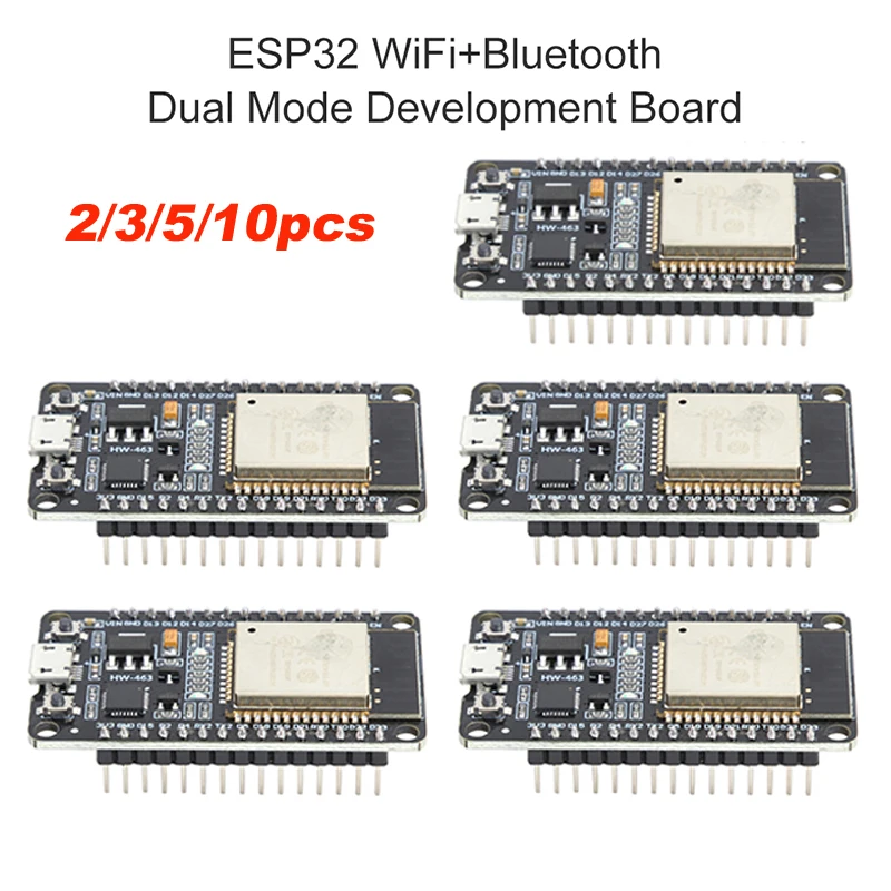 

Макетная плата ESP32, внешний модуль с Wi-Fi и Bluetooth, с низким энергопотреблением, двухъядерный 32-битный процессор для приложения