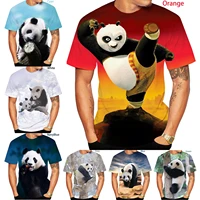 newest fashion 3d printing panda tshirt t shirt shirt cool unisex funny short sleeved tees hot menwomen summer pullover tops