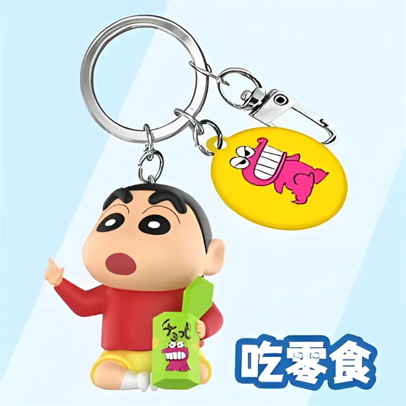 Оригинальный Новый Аниме Crayon Shin-chan Kawaii Q версия ежедневная искусственная ПВХ