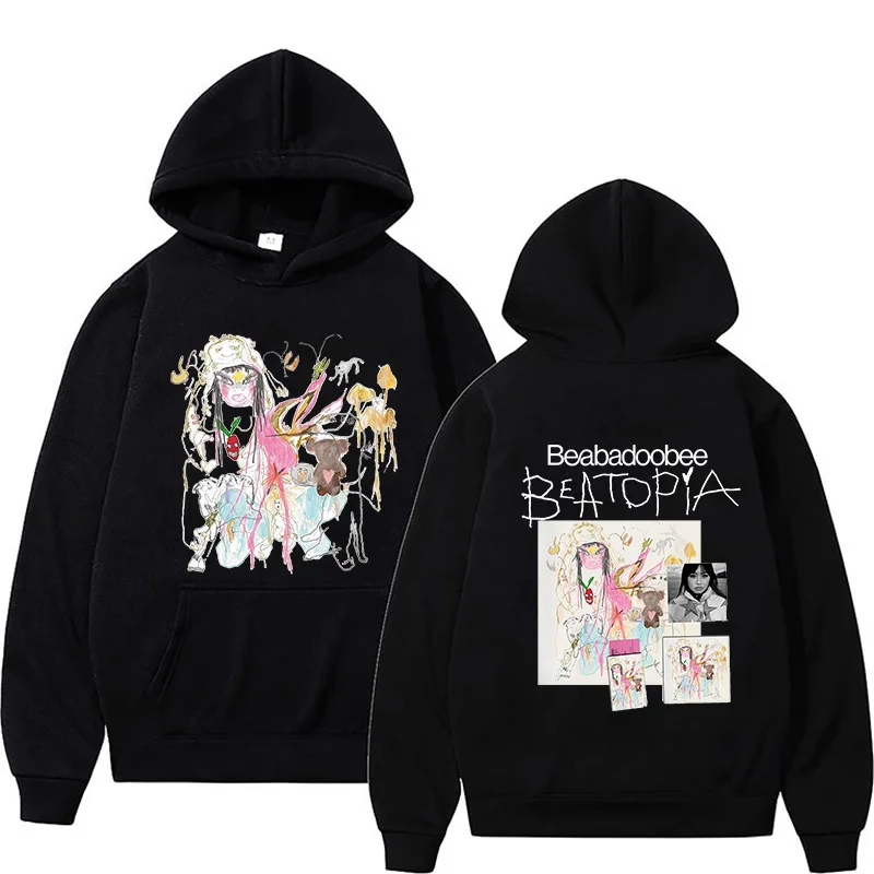 Beabadoobee Beatopia Толстовка унисекс Harajuku Эстетические толстовки с длинными рукавами