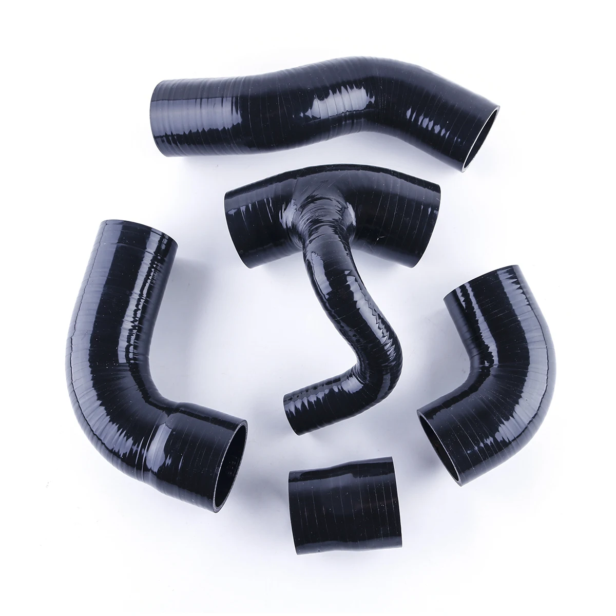 Для 1993-1997 Volvo 850 T5 V70/S70 T-5/T-5R 2.3L 1994 1995 1996 комплект шлангов Boost Turbo силиконовые трубки 5