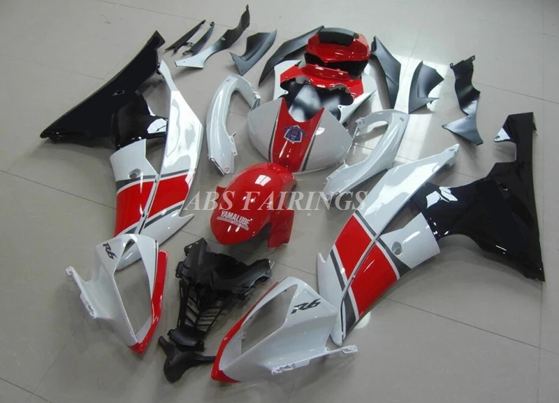 

4Gifts New ABS Fairings Kit Fit For YAMAHA YZF- R6 2008 2009 2010 2011 2012 2013 2014 2015 2016 08 -16 Bodywork Set Red