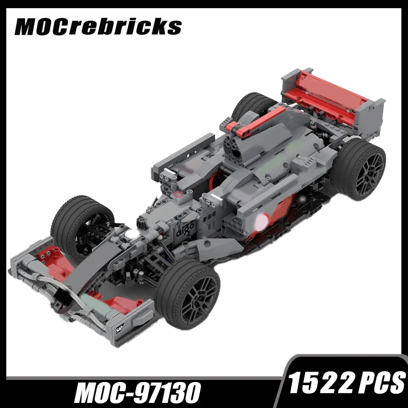 

MOC Racing Seires MP4-23 (8386 Base) 1:10 Scale Building Block MOC-97130 Collection Puzzle Brick Toys Suit Birthday for Gifts