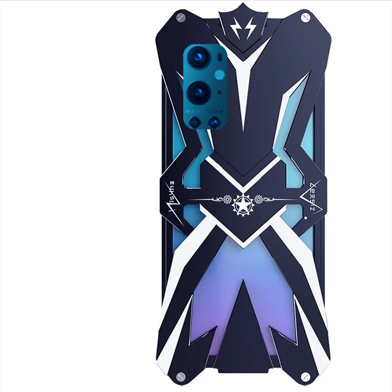Original Zimon Metal Luxury Thor Heavy Duty Armor Metal Aluminum Mobile Phone Case Cover For Oneplus 11 10T 9r 9rt 9 Pro Cases