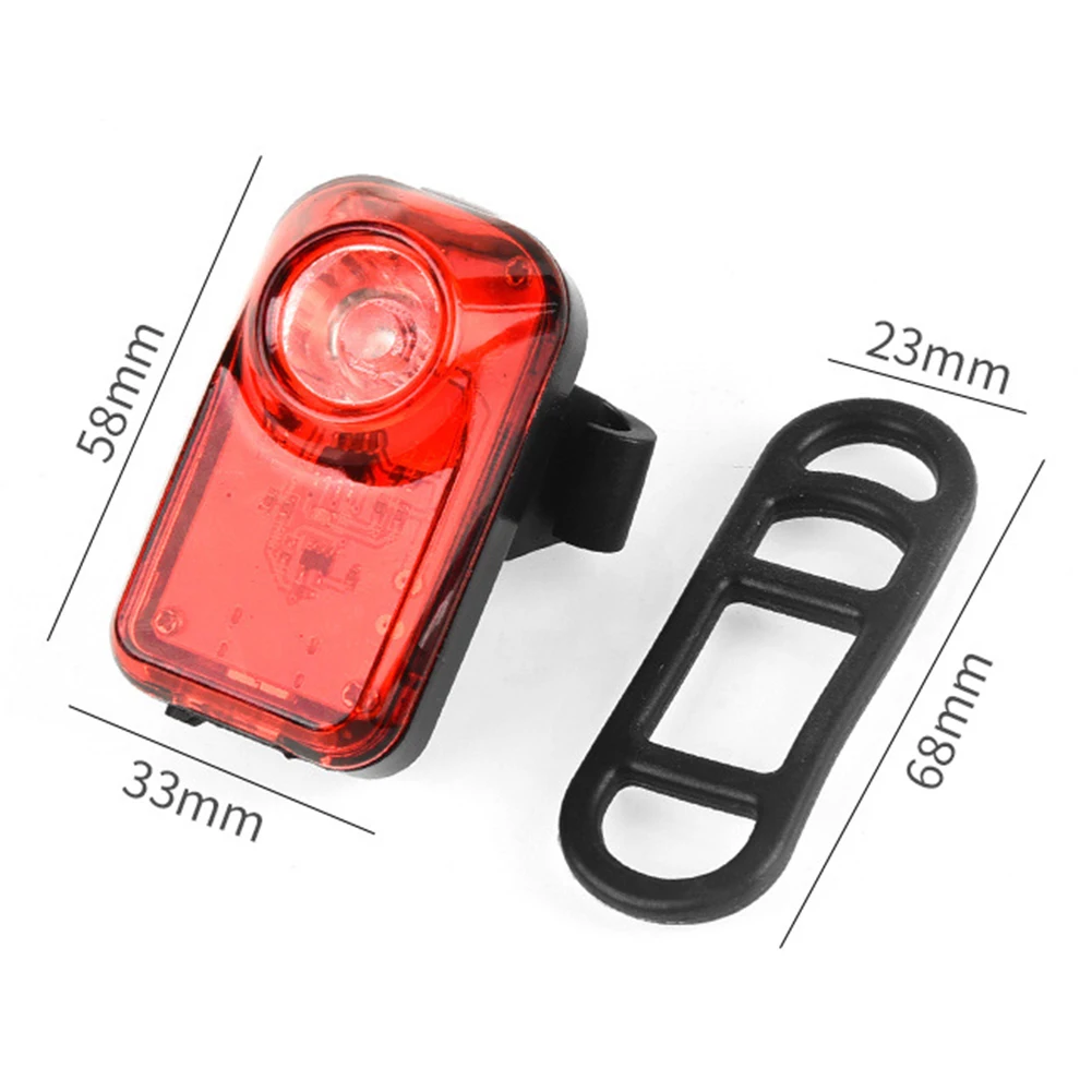 Задний фонарь для велосипеда Type-C перезаряжаемый через USB портативный ночной езды