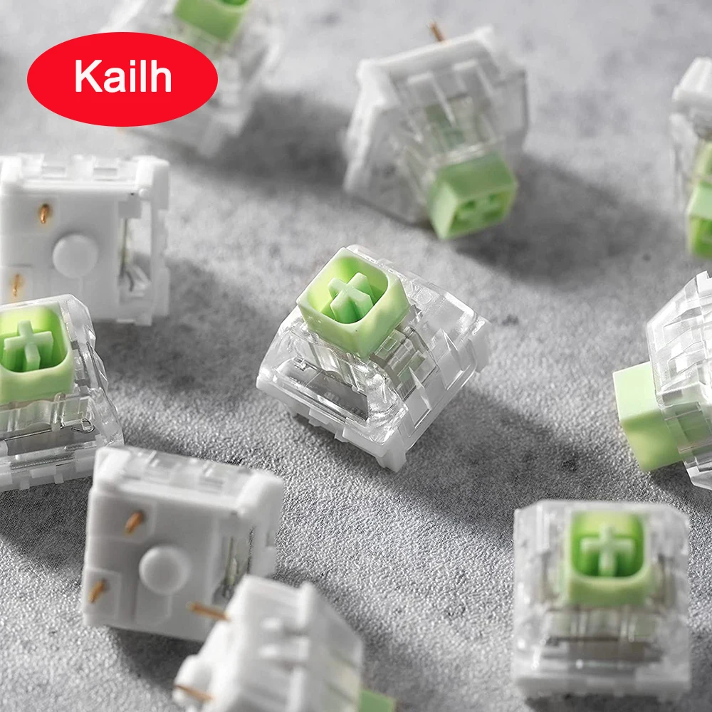 

Kailh Box Switches Linear Thick Click Jade-Green Navy-Blue Keyboard Switches 3pin Gaming Mechanical Keyboard MX Switches