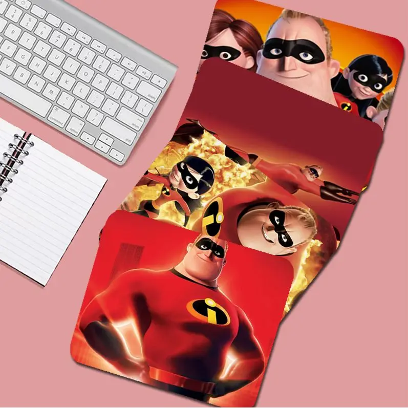 

Disney The Incredibles Animation Speed Version Game Computer Keyboard Office Table Mat Cheapest Cup Mats Padmouse Desk Play Mats
