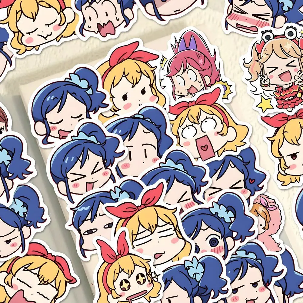 Аниме-схема Aikatsu Ichigo для самостоятельной сборки 116 листов кавайная ученическая