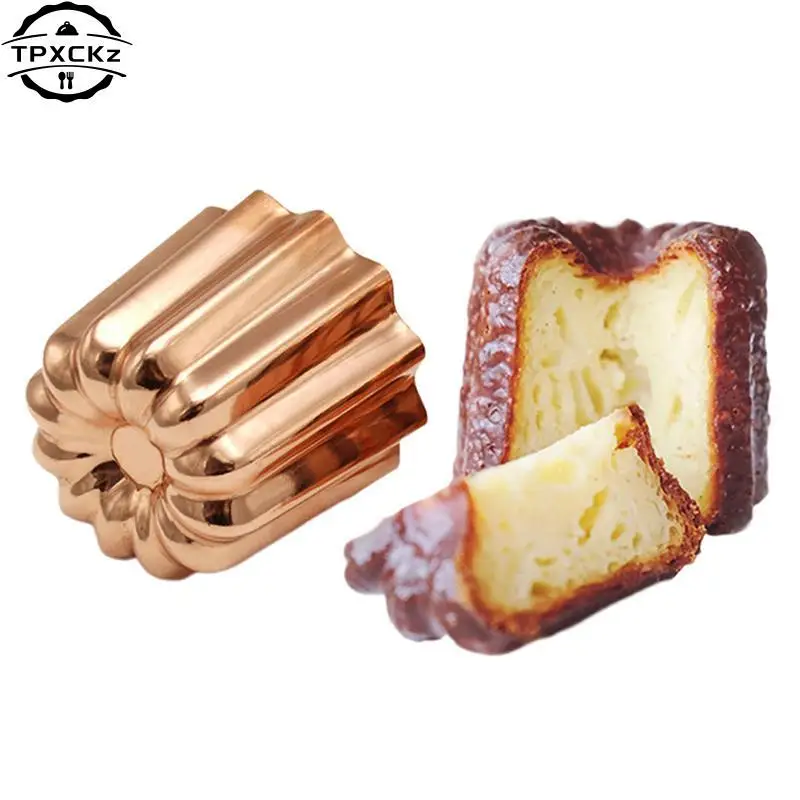 

Mini Cannele Mold Cupcake Pan Muffin Tray Cake Mold Non-stick DIY Cake Muffin Baking Tool Cake Pastry Decorating Tool Baking Pan