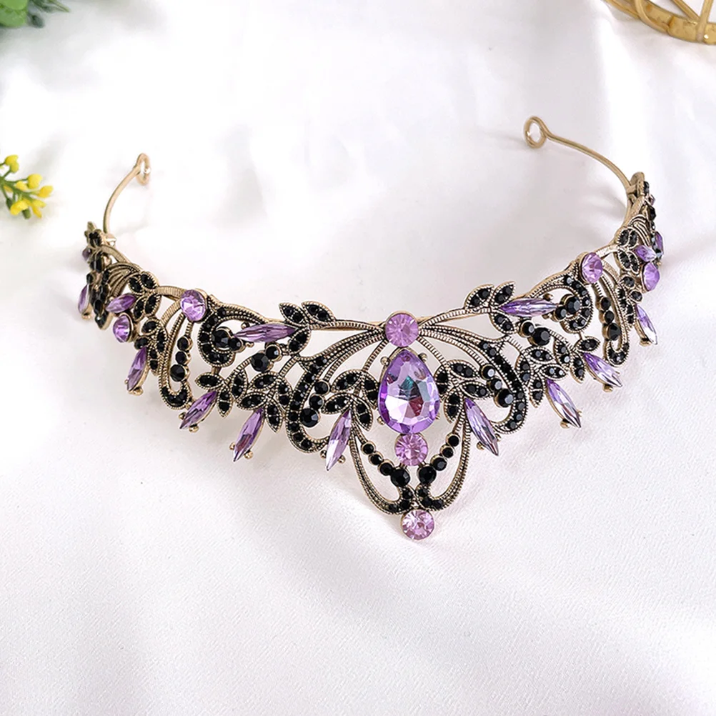 

Аксессуары для волос Корона Тиара для невесты Свадебные короны на день рождения головной убор из искусственного кристалла