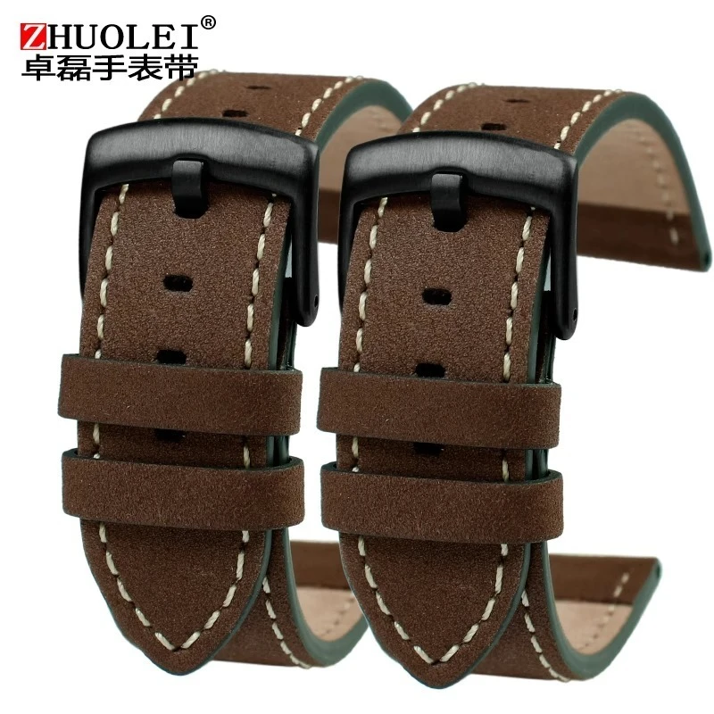 Для Timex Expedition T49963 T49905 T49953 серии браслет JEEP матовый кожаный браслет для часов мужской ремешок для часов из воловьей кожи 20 мм 22 мм (art.: 3920ce45366f9) - 3920ce45366f9