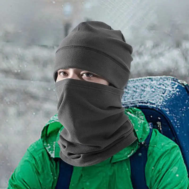 Грелка для лица ветрозащитная мягкая зимняя шапка портативное снаряжение