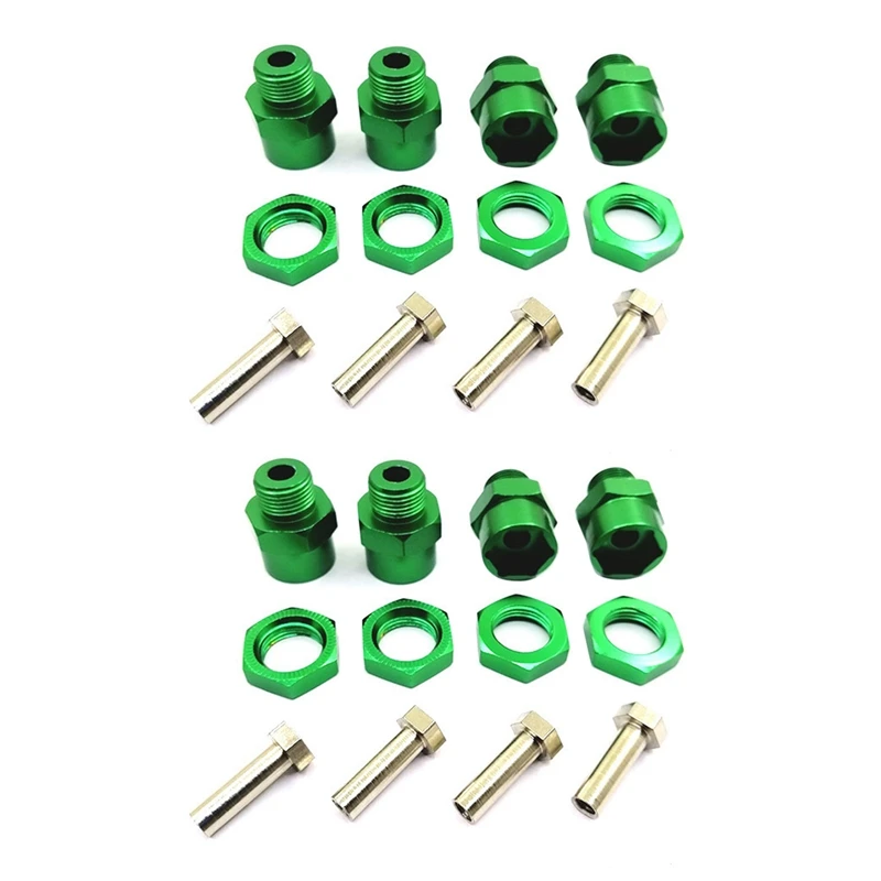 

2 комплекта 12 мм поворот 17 мм удлинитель колеса шестигранный адаптер для HSP 1/10 Радиоуправляемый автомобиль багги Бигфут грузовик может испо...