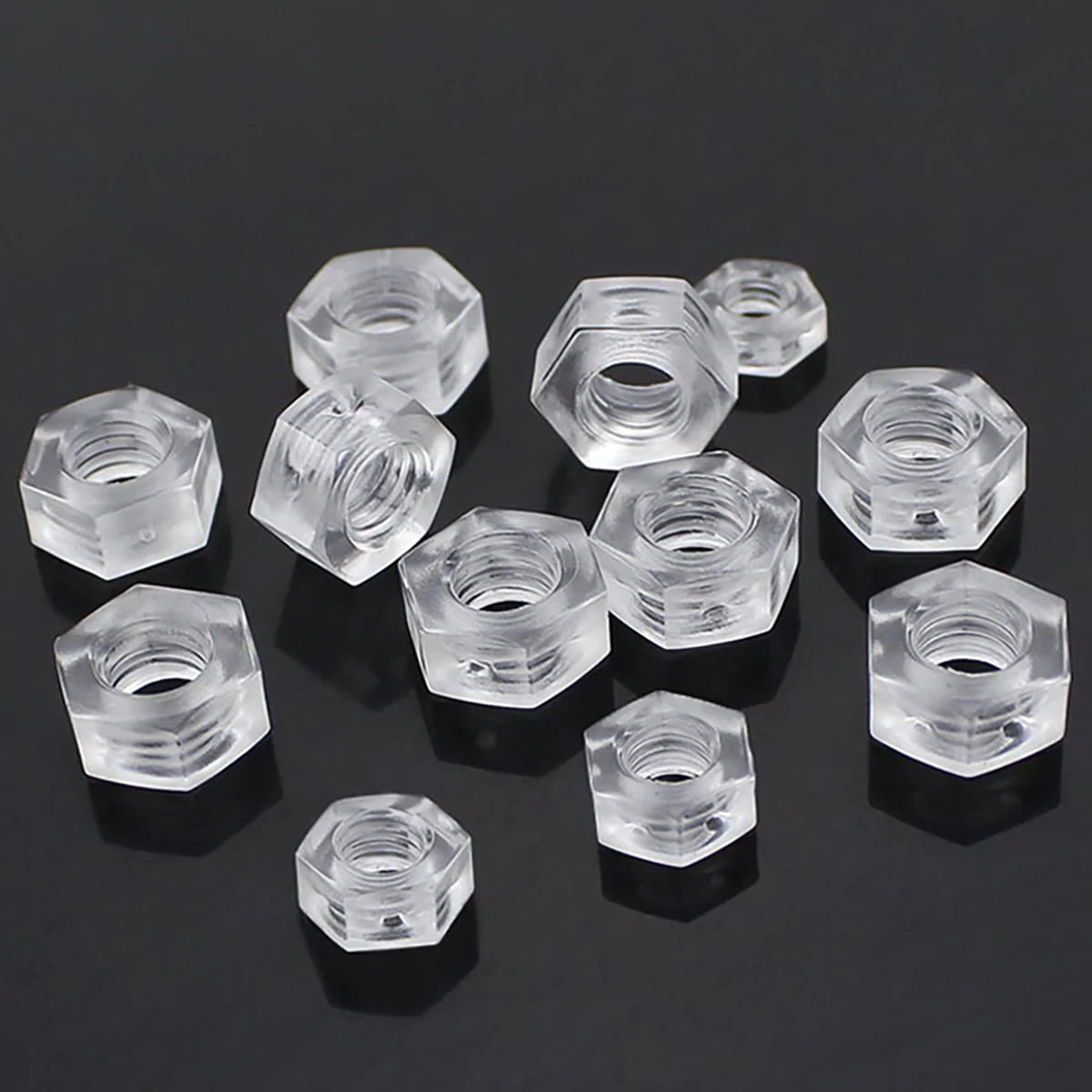 

Transparent Nut / Plastic Nylon Hexagon Nut / Hexagon Nut M3M4M5M6