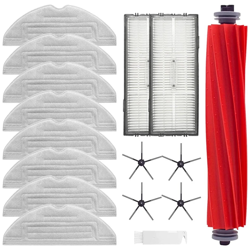 

Filter Mop Cloth For Roborock S7 / S7 Plus/S7 Maxv/S7 Maxv Ultra Vacuum Cleaner Accessories Main Side Brush Spare Parts