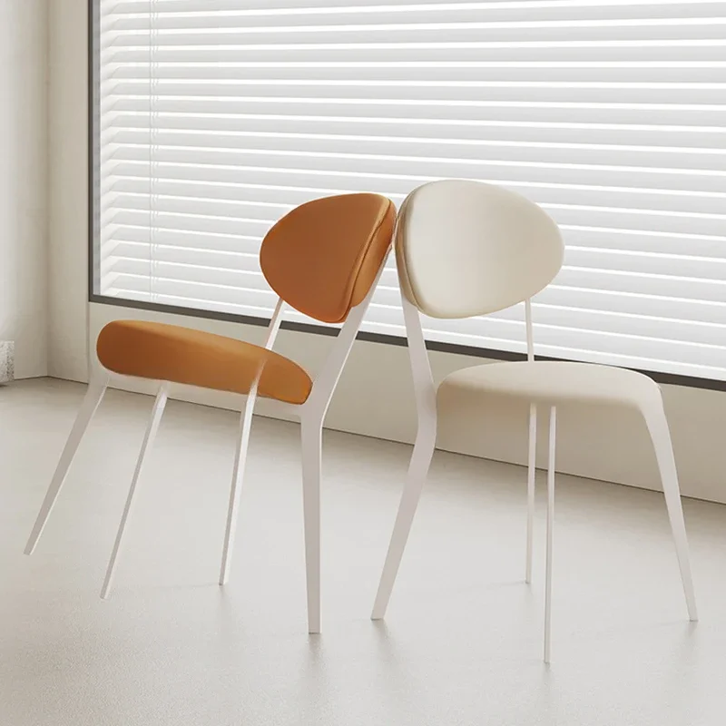 Современный акцент обеденный стол стул роскошные низкие продвинутые стулья