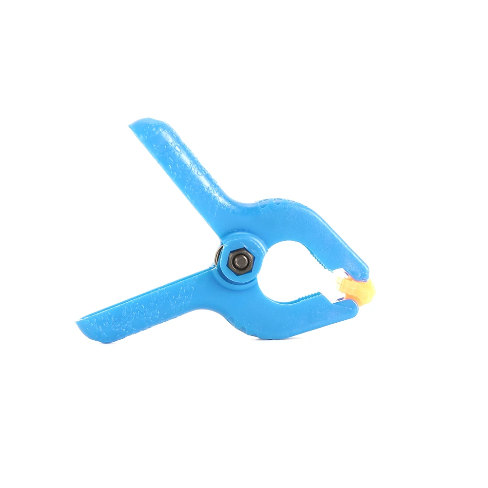 

5pcs 2'' Spring Clamps DIY Woodworking Tool Plastic Nylon A Type Clamps Spring Clip Photo Studio Background Grandstand