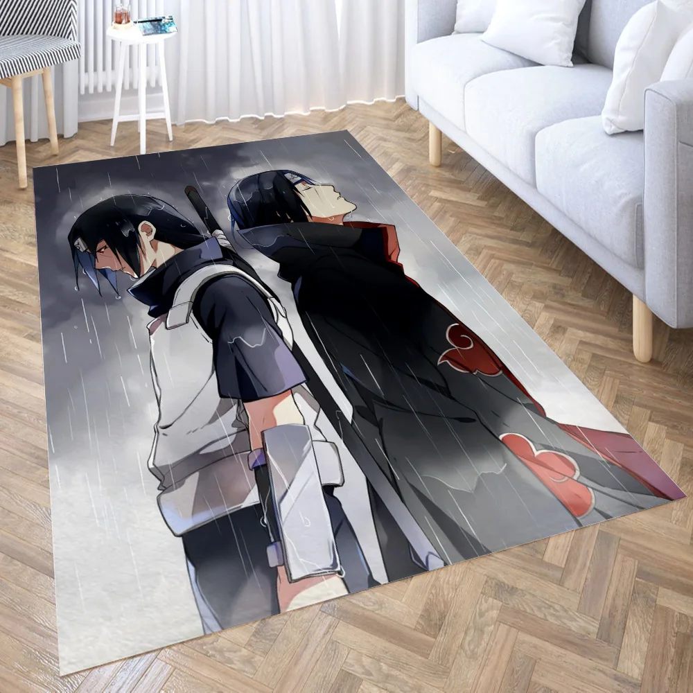 Uchiha brother sasuke декоративный ковер для дома спальни кухни Противоскользящий коврик