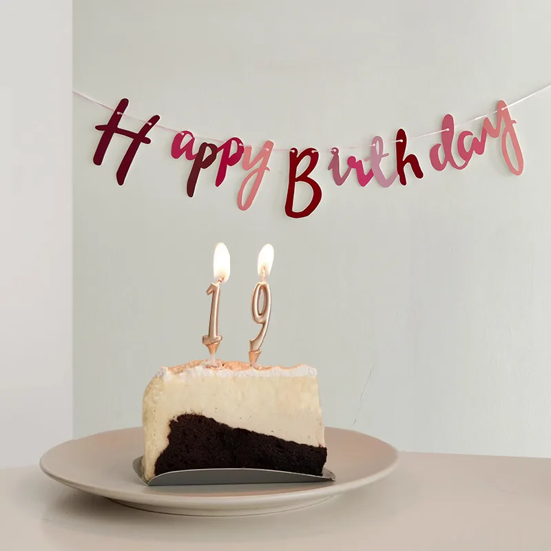 Бумажная гирлянда в корейском стиле