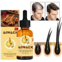 anti hair loss ginger hair growth essential serum oil fast growing nourish soften scalp repair damaged hairs care products 30ml