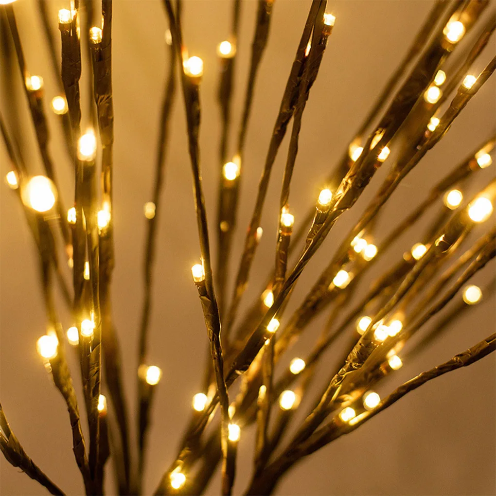 

LED Artificial Tree Willow Branch Light Battery Night Decorative Party