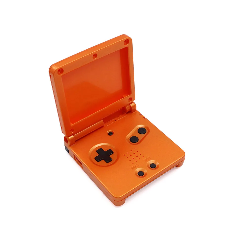 Сменная крышка корпуса для экрана GBA SP IPS с кнопкой и этикеткой Gameboy Advance игровые