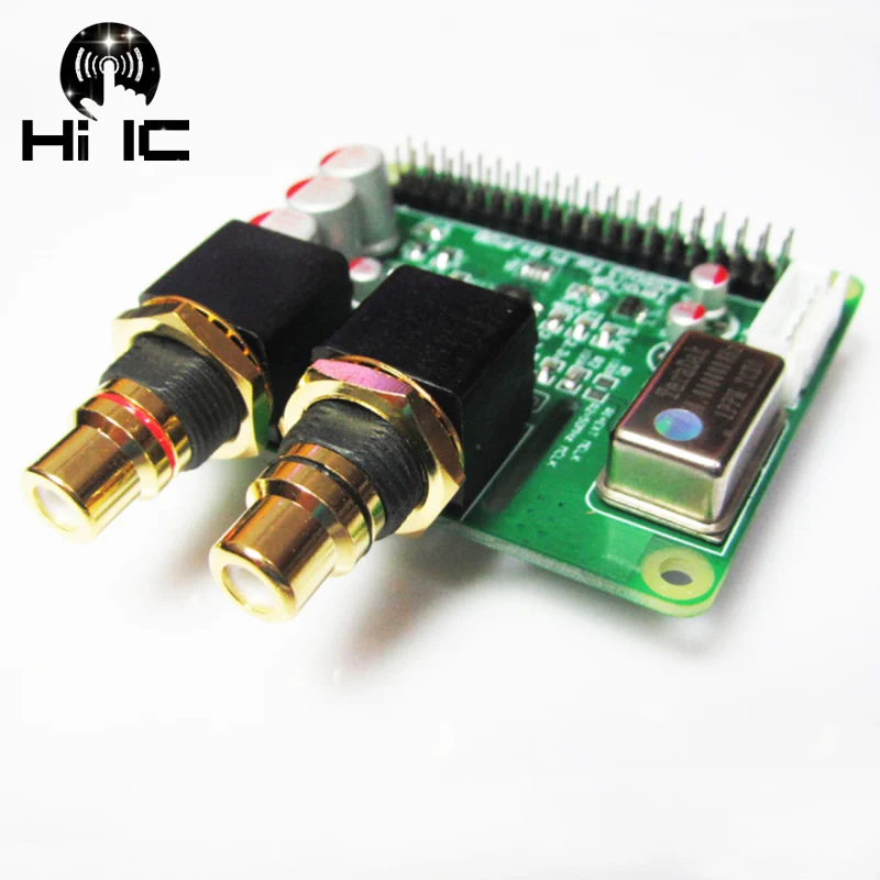 Цифровая звуковая карта I2S HiFi DAC ES9023, плата расширения расшифровки для Raspberry pi B + 2B 3B + 4B (art.: 7a720197a) - 7a720197a