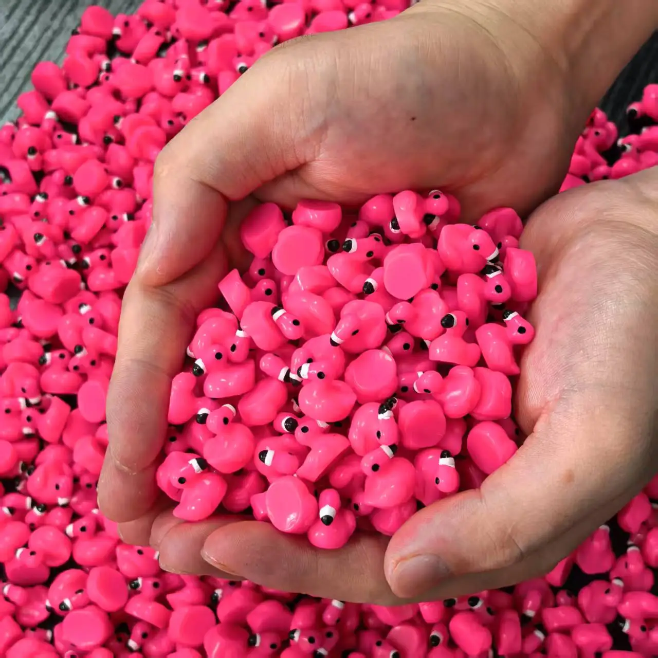 

Мини фигурки фламинго из резины