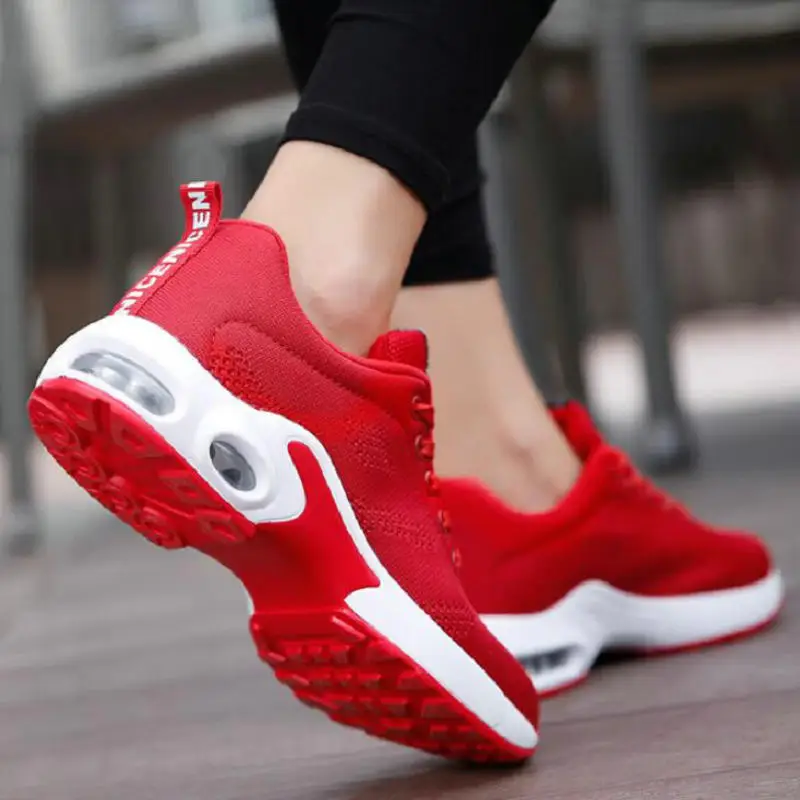 Women Spring Autumn Sport Shoes Fashion Platform Sneakers Ladies Flats Running Shoe Comfortable Woman Comprehensive Training Sho