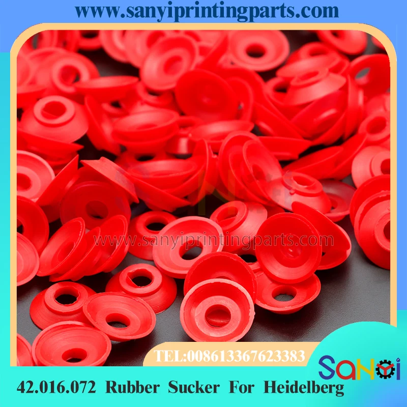 Бесплатная доставка 100 шт. резиновая присоска Heidelberg 42.016.072 42.016.072/A для деталей