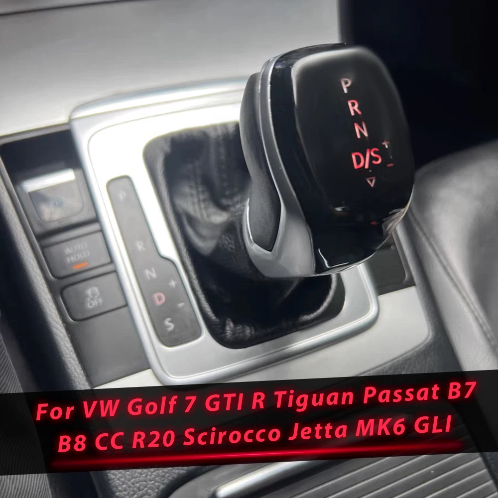 

Светодиодная ручка переключения передач DSG для VW Golf 7 75 GTI R Tiguan 2 Passat B7 B8 CC R20 Scirocco Arteon Jetta MK6 GLI Тюнинг интерьера