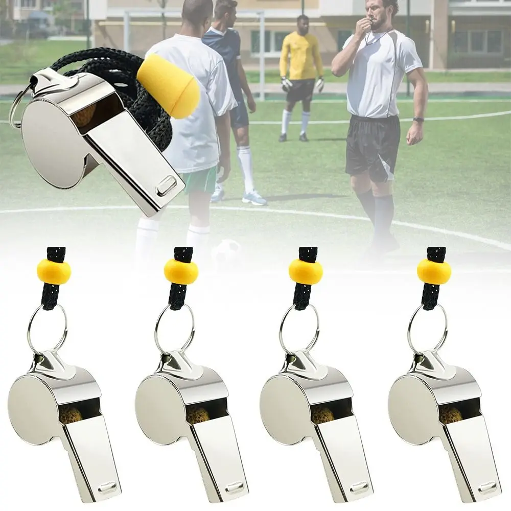 

Металлический Свисток из нержавеющей стали для обучения футболу, баскетболу