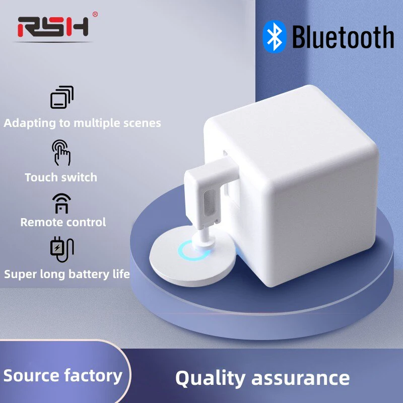 

Беспроводной переключатель RSH для умного дома с поддержкой Bluetooth и голосовым управлением