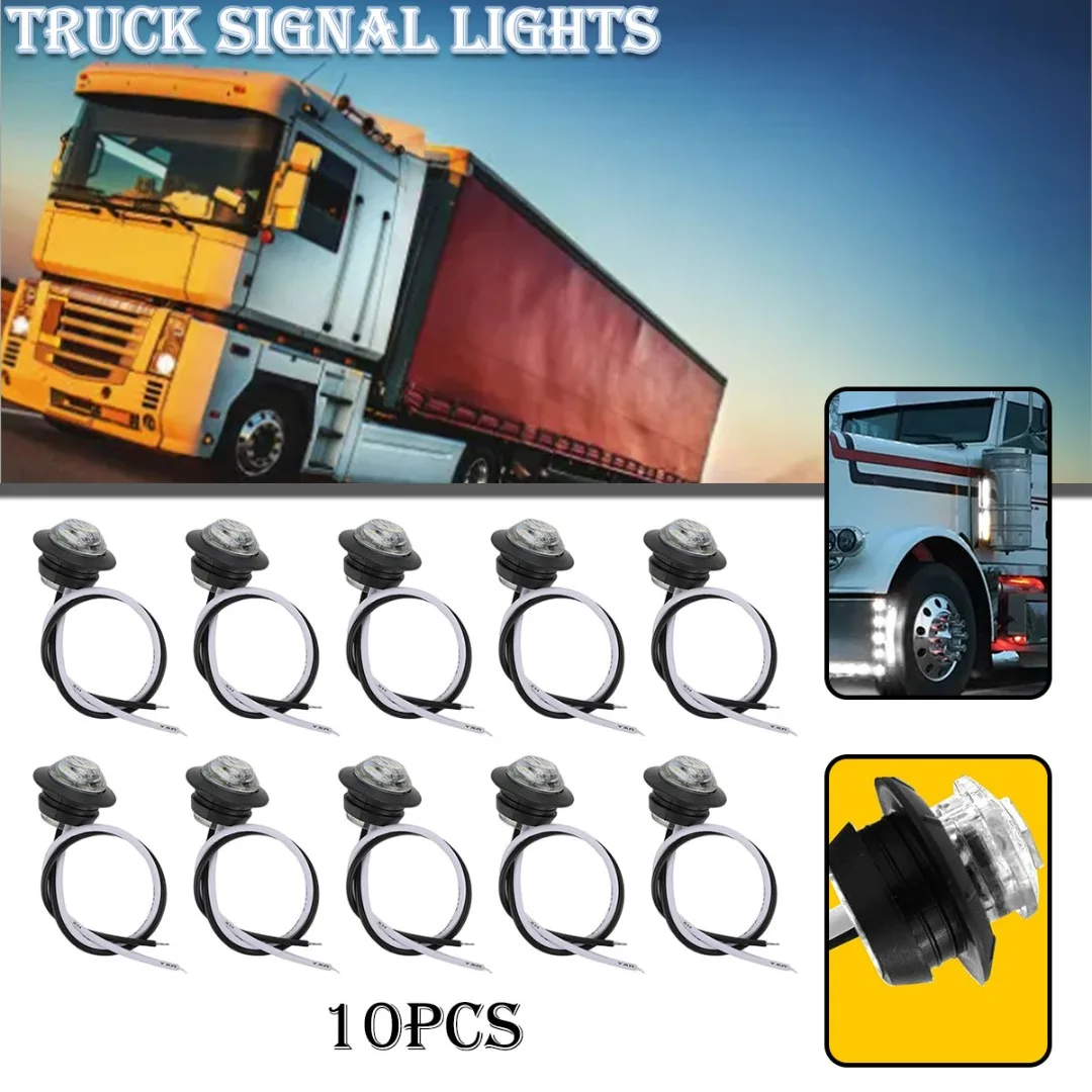 

10 шт., водонепроницаемые автомобильные фонари для грузовиков/автомобилей/Автобусов/прицепов/фургонов