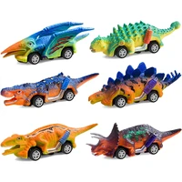 children dinosaur toys pull back car monster truck toys boy toys dinosaur toys small simulation animal figures educational toys