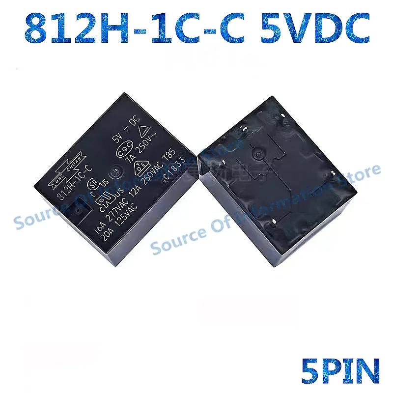 5 шт./лот 812H-1C-C 12 В постоянного тока 812H 1A-C 4-контактный/5-контактный реле T73 812H-1A-C 24