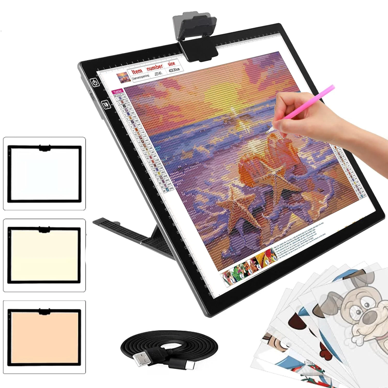 Беспроводная аккумуляторная док-станция KOBAIBAN A3 встроенная складная подставка 3