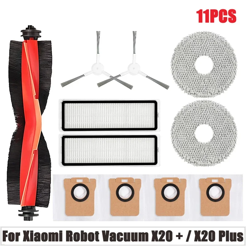 

Аксессуары для Xiaomi Robot Vacuum X20+ / X20 Plus