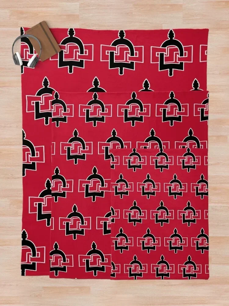 Фланелевое одеяло с бейсбольными значками Азтекс