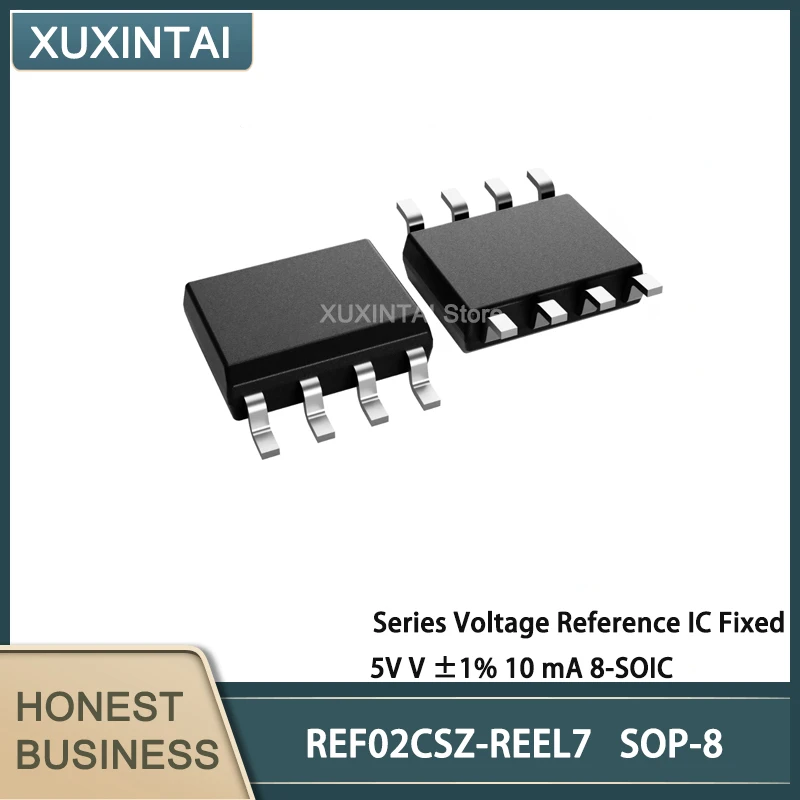 

10Pcs/Lot REF02CSZ-REEL7 REF02CSZ Series Voltage Reference IC Fixed 5V V ±1% 10 mA 8-SOIC