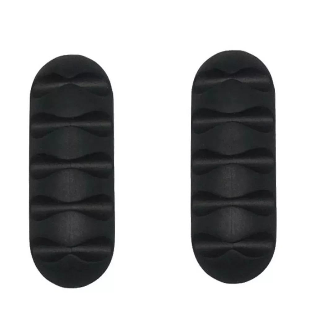 

NEW2022 Cable Organizer Silicone USB Cable Winder 5Holes Desktop Management Fixer Clip Cable Holder For Mouse Data line Headphon