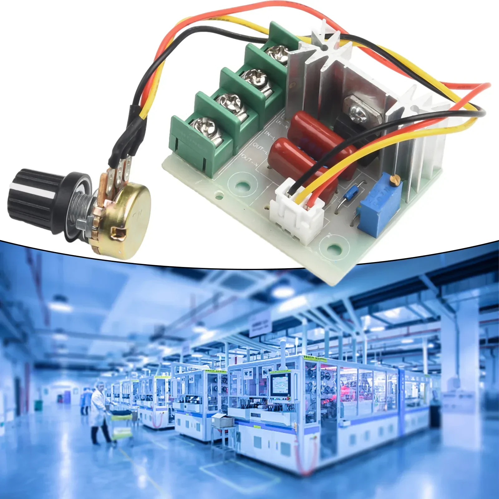 Регулятор скорости двигателя 220 В 2000 Вт тиристорный регулятор напряжения диммеры