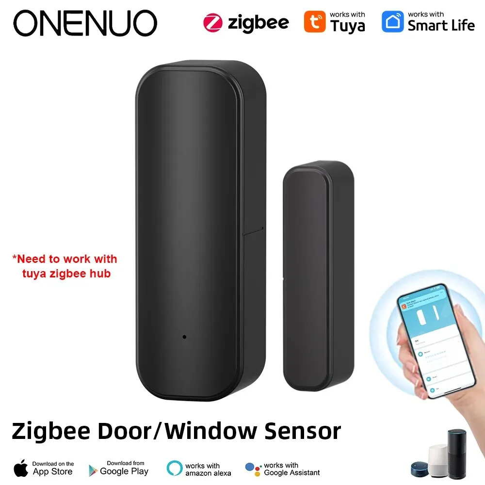 

Датчик открытия/закрытия дверей и окон ONENUO Zigbee