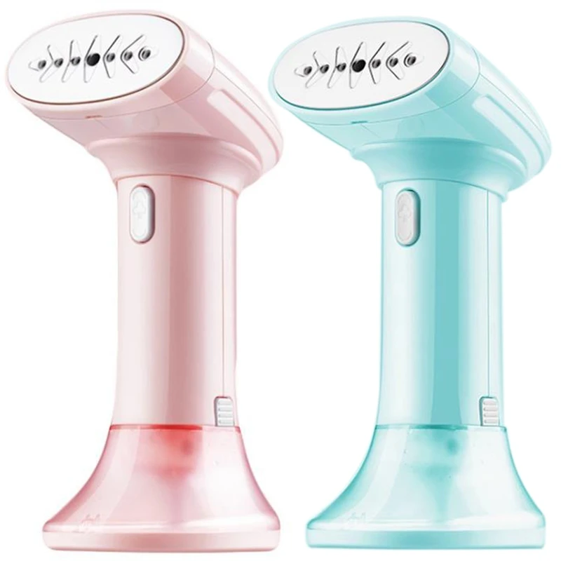 

HAEGER Portable Handheld Garment & Fabric Steamer, Steam Nozzle, 2-In-1Fabric Wrinkle Remover And Clothes Iron EU Plug