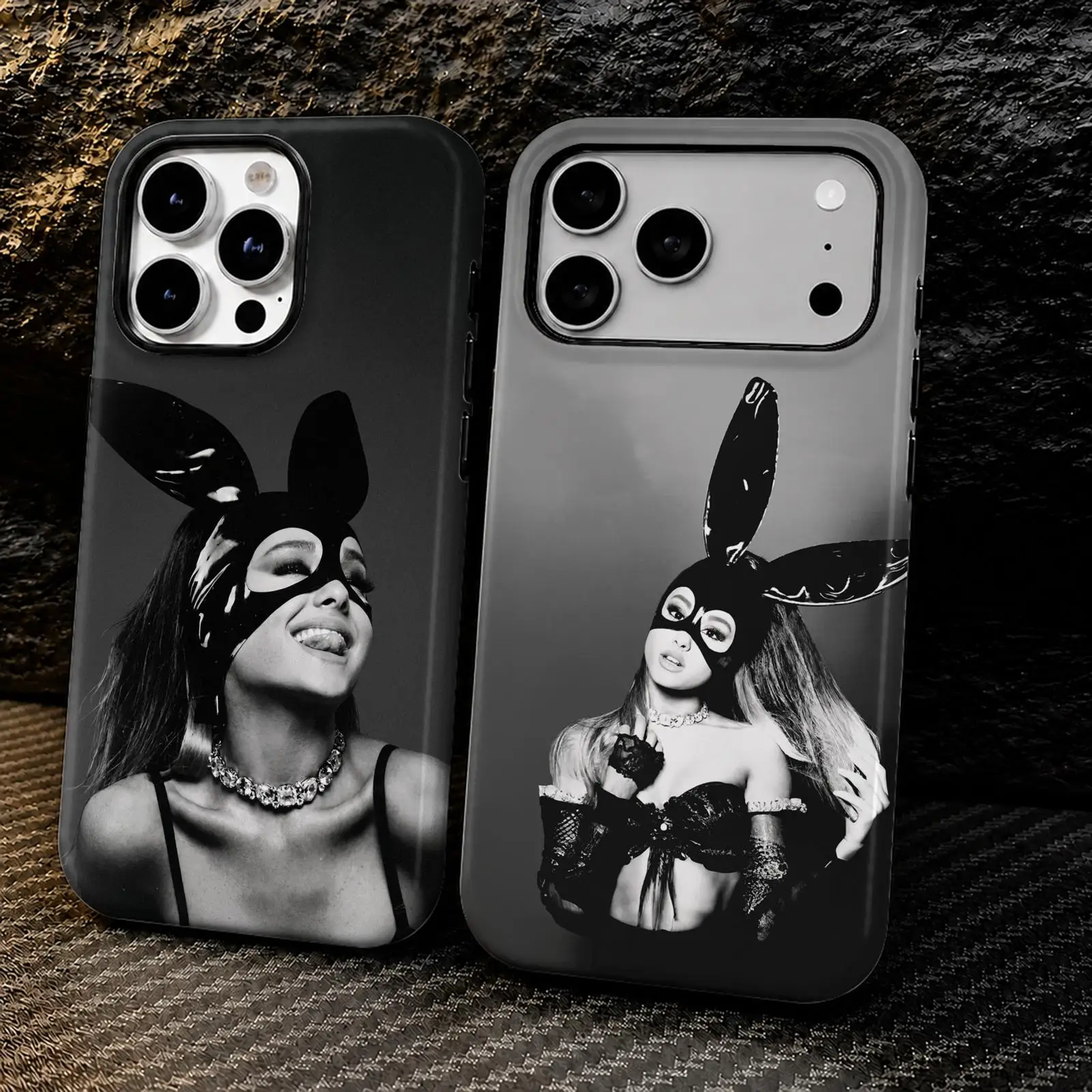 Фото Стильный чехол для телефона A-Ariana G-Grande для iPhone 17 16 15 14 13 12 11 Pro Max Air, двухслойный, противоударный, защитный, 2-в-1 №1