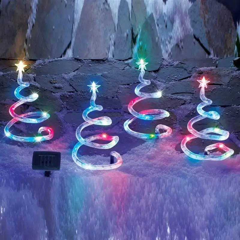 

LED solar string lights fiber optic fairy lights waterproof solar garden string lights