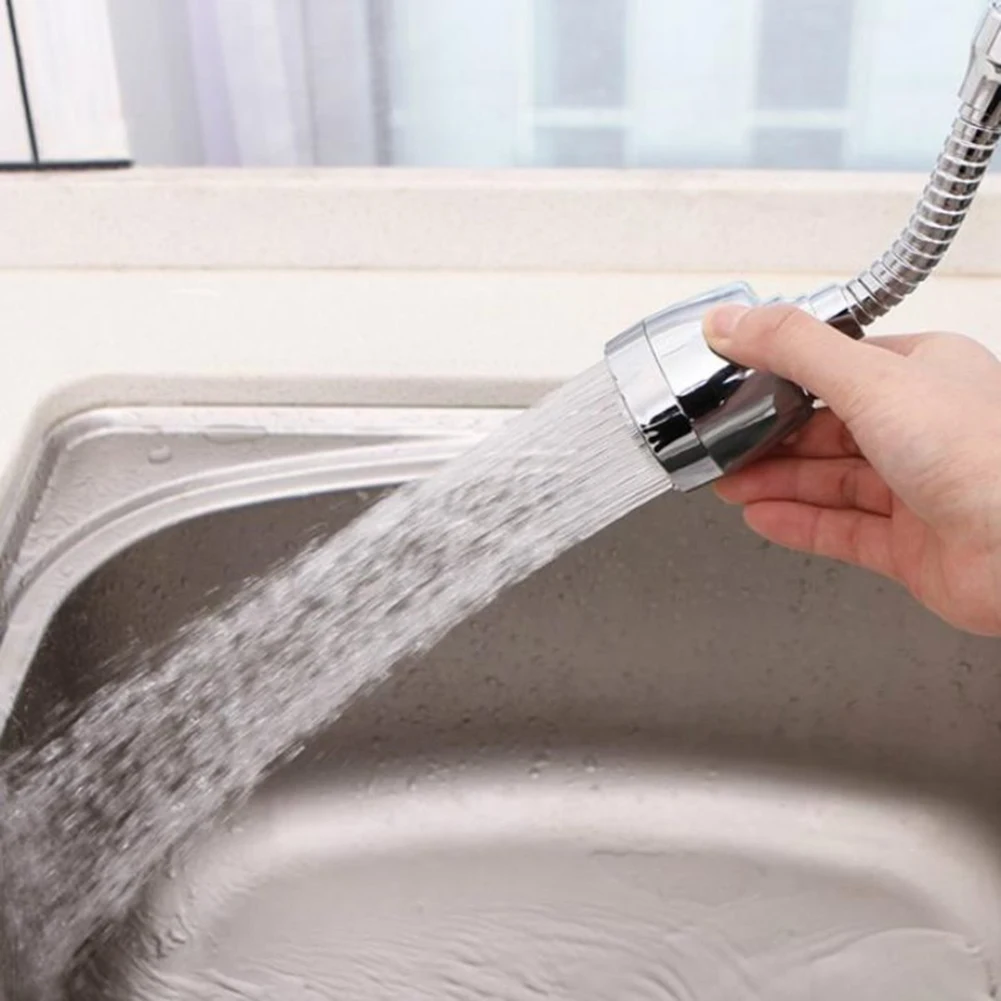 

Durable Faucet Filter Head Shower Swivel Water Saving Antisplash Tap Spray Nozzle for Household Kitchen Accessories