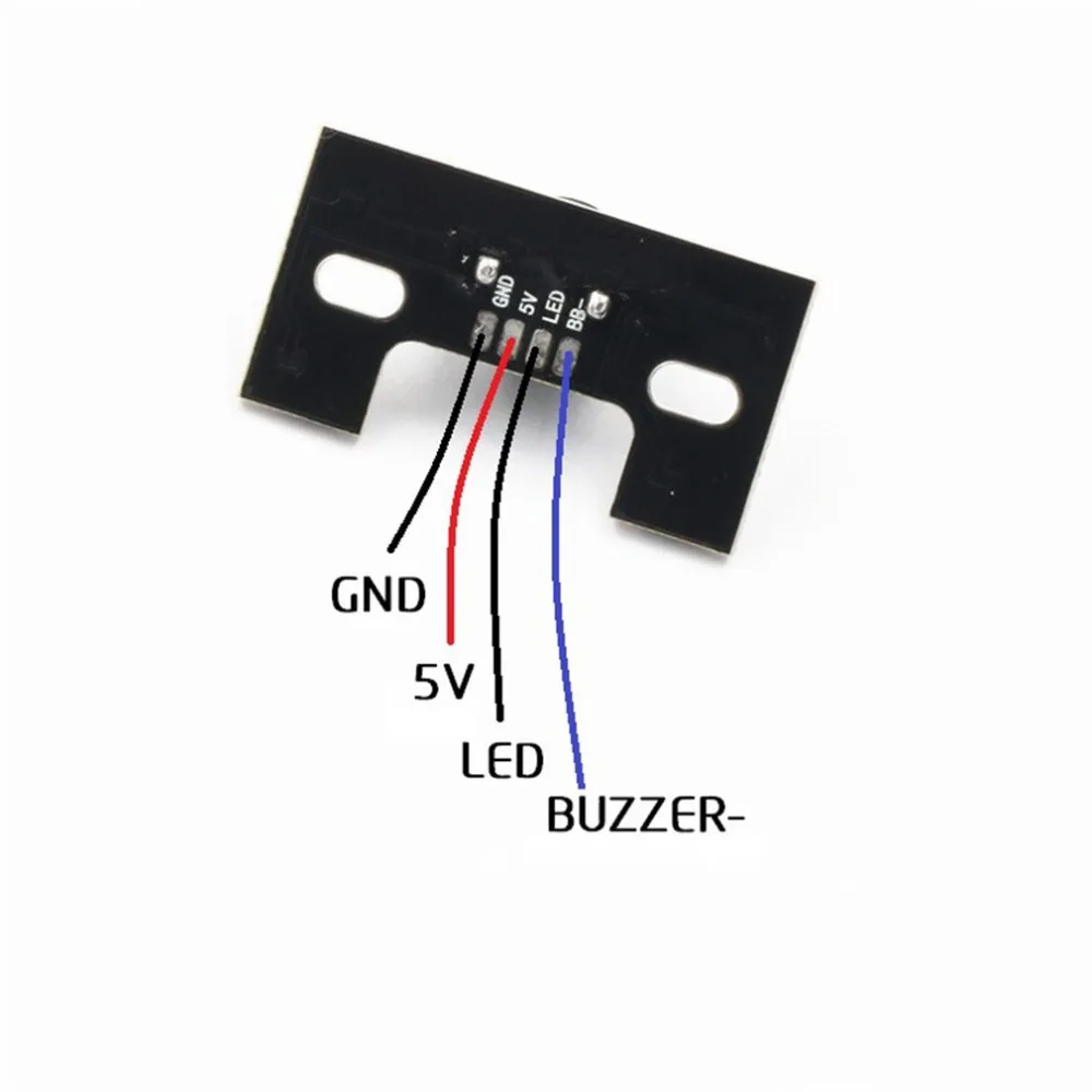 Портативный супер мини WS2812B LED + 5 В активный зуммер для NAZE32 CC3D F3 F4 Контроллер
