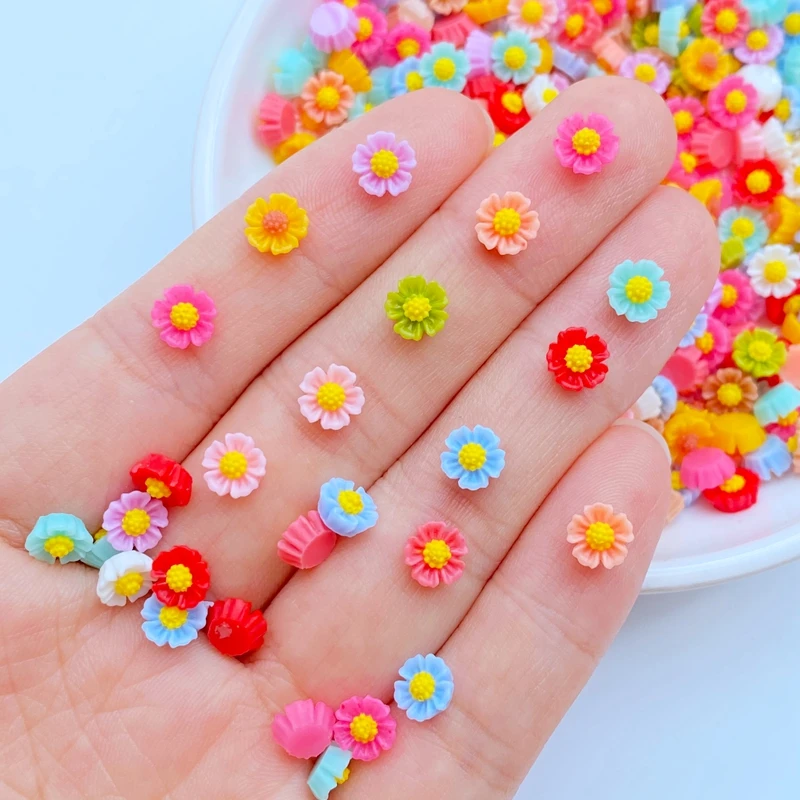 

Мини-цветочные фигурки TSXJY 100 шт.