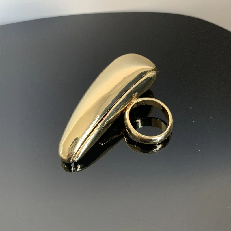 Женское массивное кольцо в виде капли воды винтажное Ювелирное Украшение